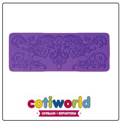 Molde de silicona flexible para puntilla