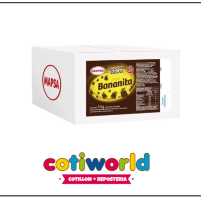 Caja de botones de bananita "Mapsa" x 3kilos