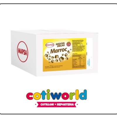 Caja de botones marroc "Mapsa" x3kilos