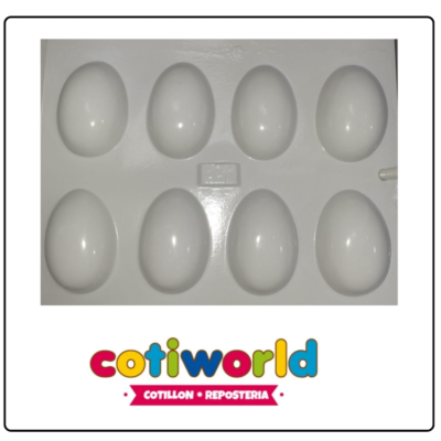 Placa blanca para huevo de pascua N3