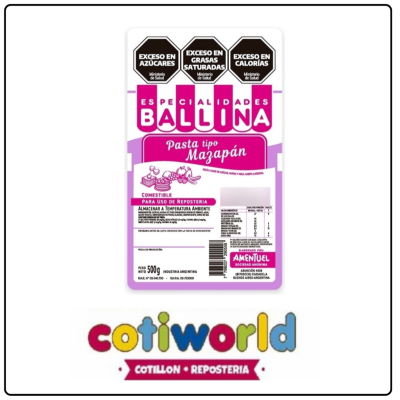 Pasta Mazapan "Ballina" x500gr.
