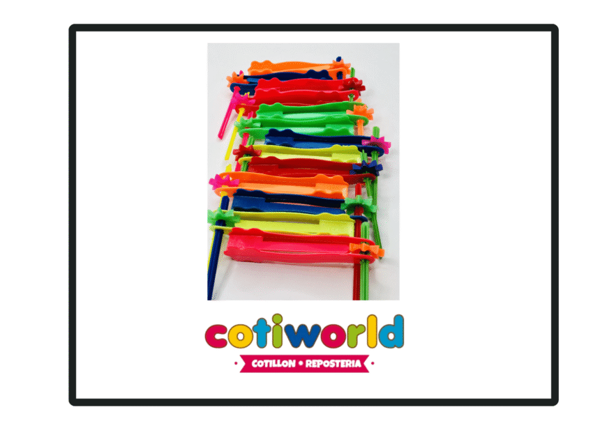 Matracas de colores x12unidades