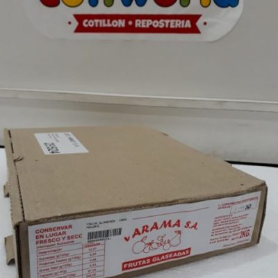 Frutas glaseadas