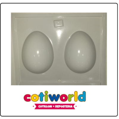 Placa blanca para huevo de pascua N7