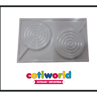 Placa paleta grande espiral